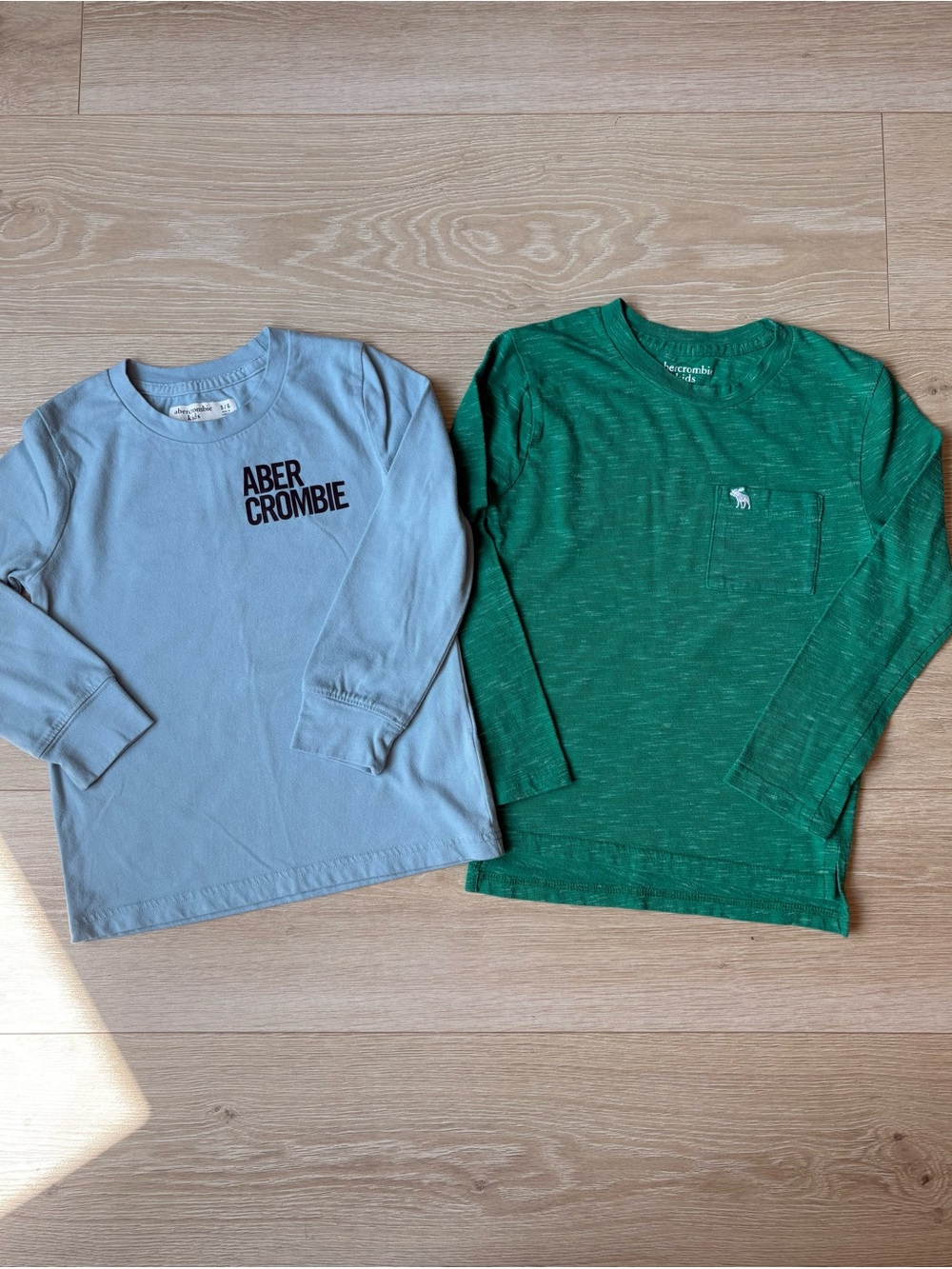 Abercrombie Kids 5/6 Long Sleeve Tee Bundle